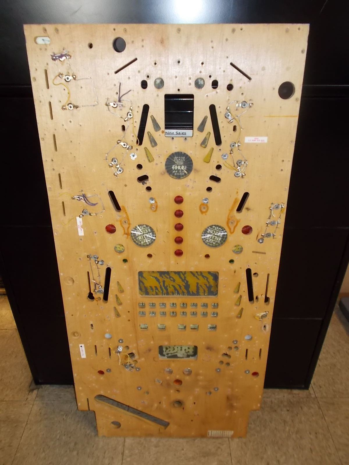 Fire! Pinball Machine Game Playfield 130 for sale COINOP PARTS ETC Arcade Pinball Vending